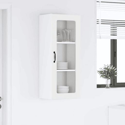Armário de cozinha suspenso - armario de cocina colgante com porta Branco 40 x 31 x 100 cm