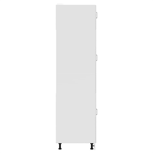 Armário de cozinha - Cozinha modular derivados de madeira branco brilhante
