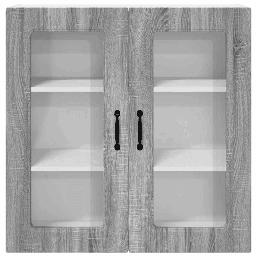 Armário de cozinha suspenso - armario de cocina colgante Cinza Sonoma 80 x 31 x 80 cm