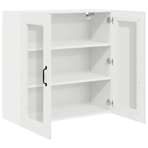 Armário de cozinha suspenso - armario de cocina colgante Branco Brilhante 80 x 31 x 80 cm