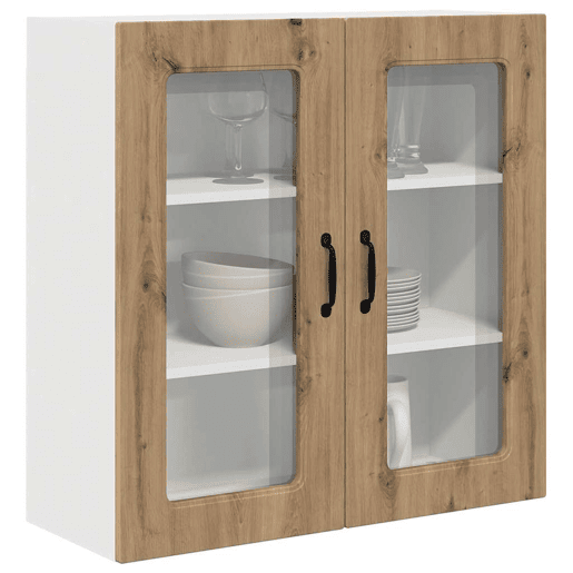 Armário de cozinha suspenso - armario de cocina colgante Carvalho Artesanal 80 x 31 x 80 cm Armário de cozinha suspenso - armario de cocina colgante Carvalho Artesanal 80 x 31 x 80 cm