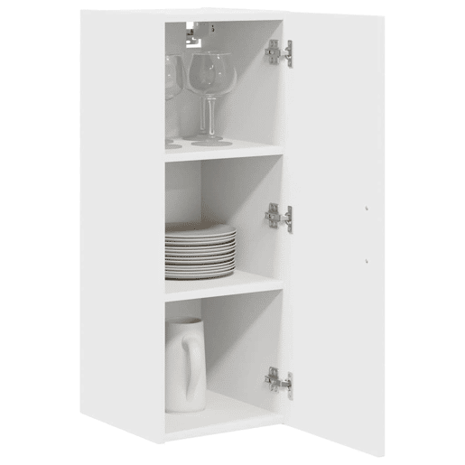 Armário de cozinha suspenso - armario de cocina colgante com porta Branco 30 x 31 x 80 cm