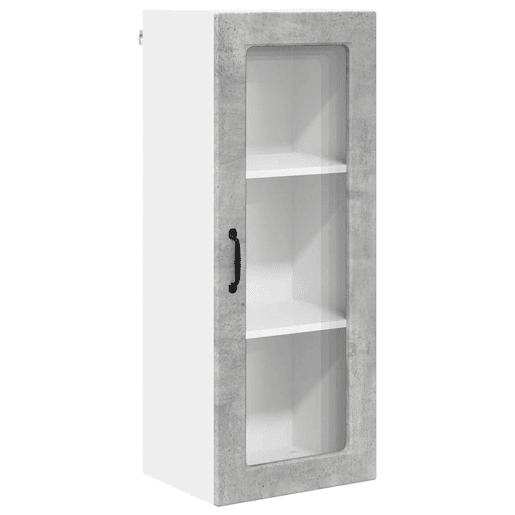 Armário de cozinha suspenso - armario de cocina colgante com porta Cinzento 40 x 31 x 100 cm