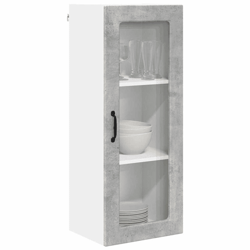 Armário de cozinha suspenso - armario de cocina colgante com porta Cinzento 40 x 31 x 100 cm