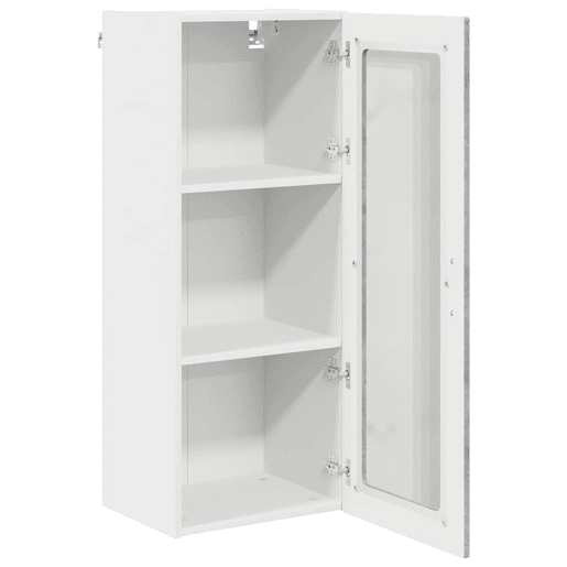 Armário de cozinha suspenso - armario de cocina colgante com porta Cinzento 40 x 31 x 100 cm