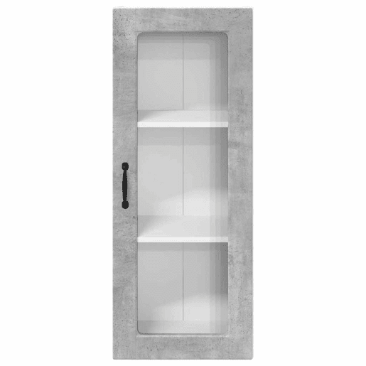 Armário de cozinha suspenso - armario de cocina colgante com porta Cinzento 40 x 31 x 100 cm