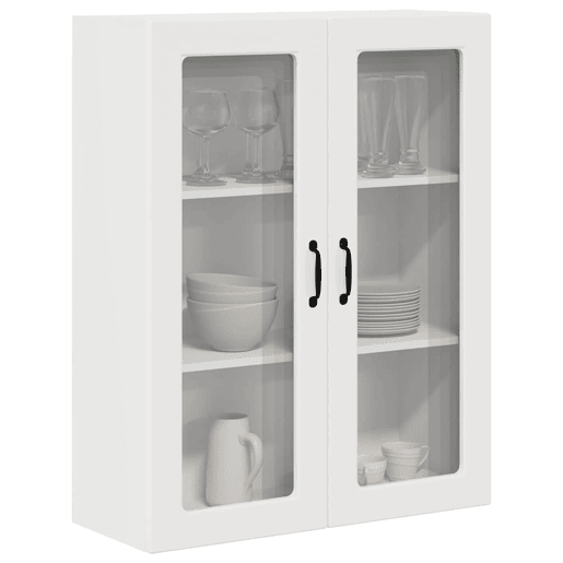 Armário de cozinha suspenso - armario de cocina colgante Branco Brilhante 80 x 31 x 100 cm