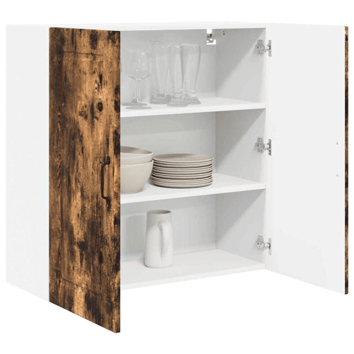Armário de cozinha suspenso - armario de cocina colgante Carvalho Defumado 80 x 31 x 80 cm