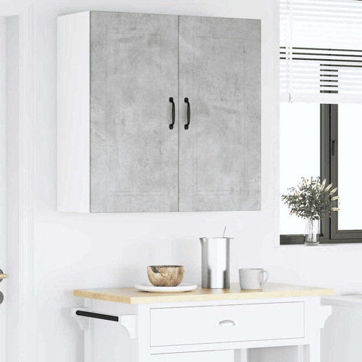 Armário de cozinha suspenso - armario de cocina colgante com porta Cinzento 80 x 31 x 80 cm