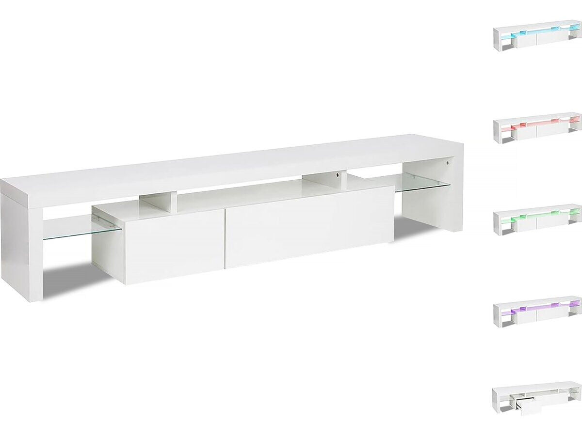 Mueble TV LED lacado Tina 187