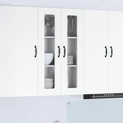 Armário de cozinha suspenso - armario de cocina colgante com porta Branco 60 x 31 x 100 cm