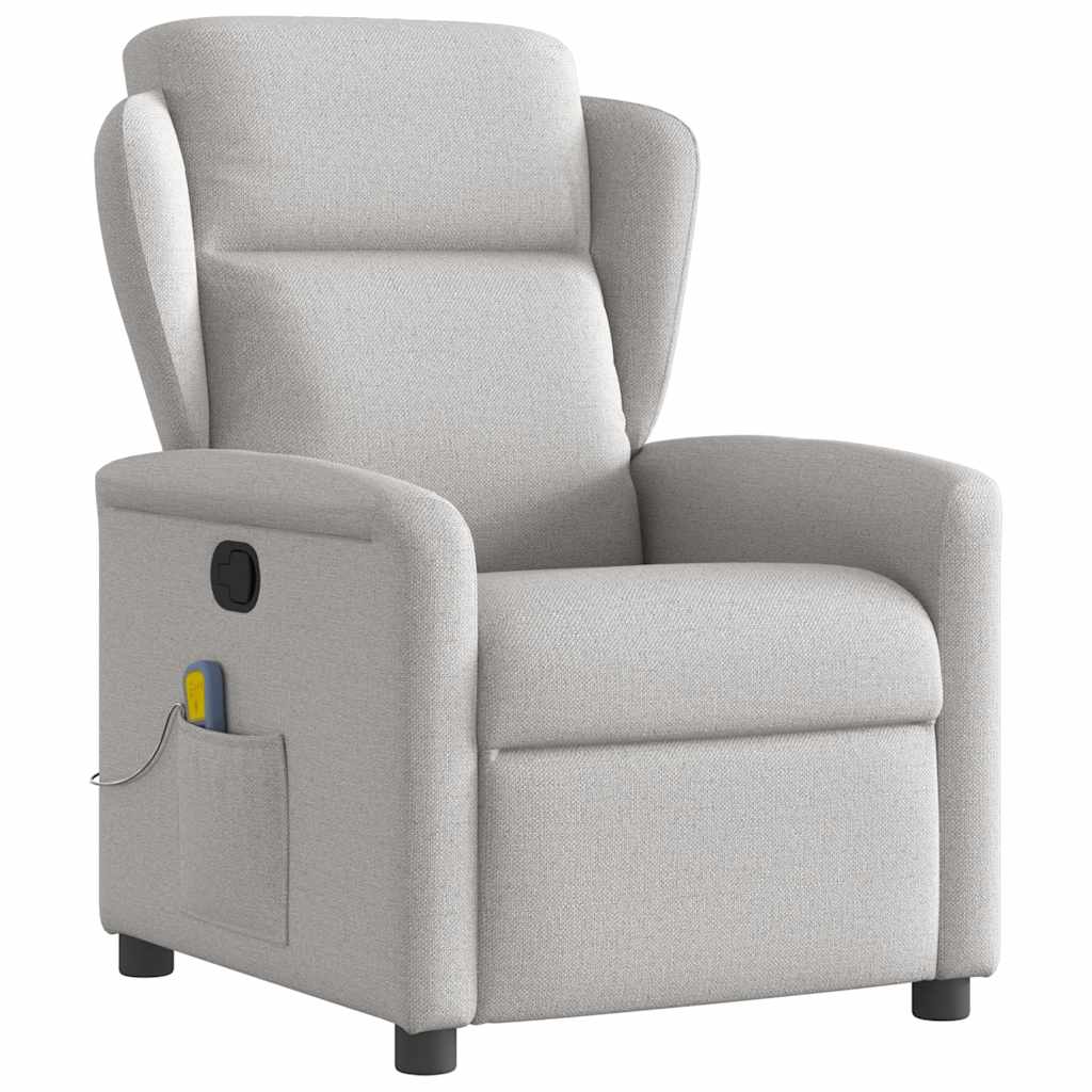 Sillón de masaje reclinable Gris