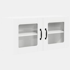 Armário de cozinha suspenso - armario de cocina colgante com porta Branco 80 x 31 x 40 cm