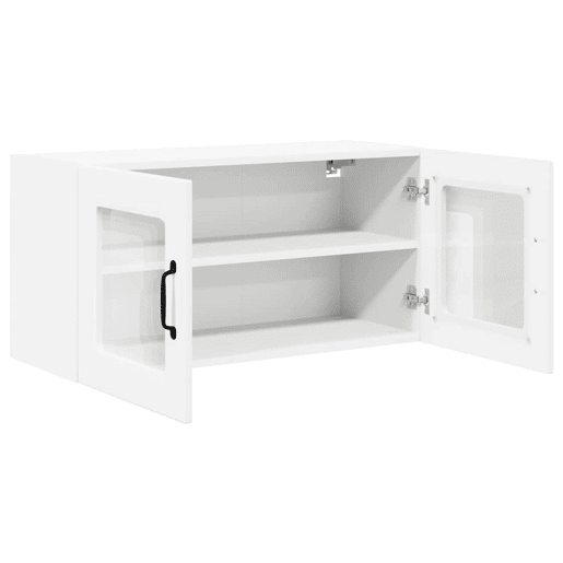 Armário de cozinha suspenso - armario de cocina colgante com porta Branco 80 x 31 x 40 cm