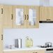 Armario de cocina de pared - Mueble cocina 80 Armario de cocina de pared - Mueble cocina 80 Blanco Brillo
