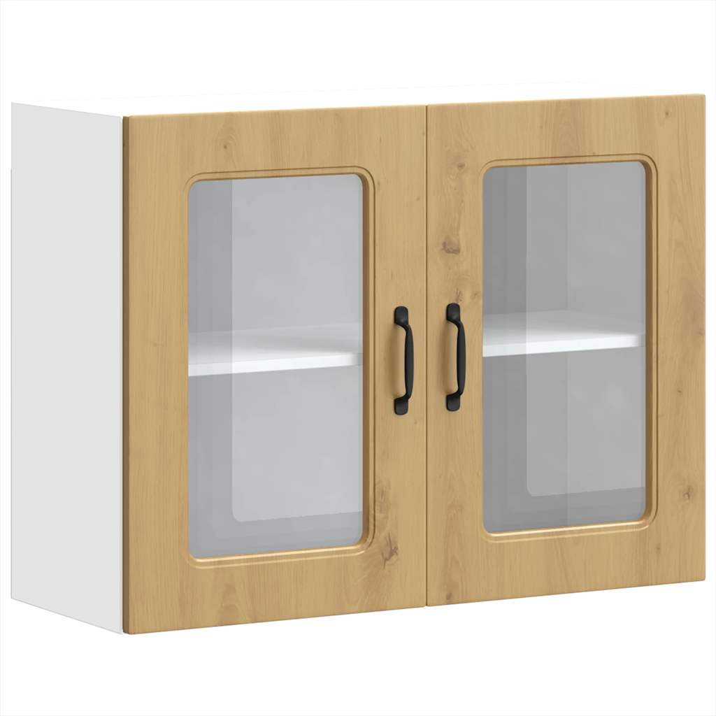 Armario de cocina de pared - Mueble cocina 80 Roble Artisan