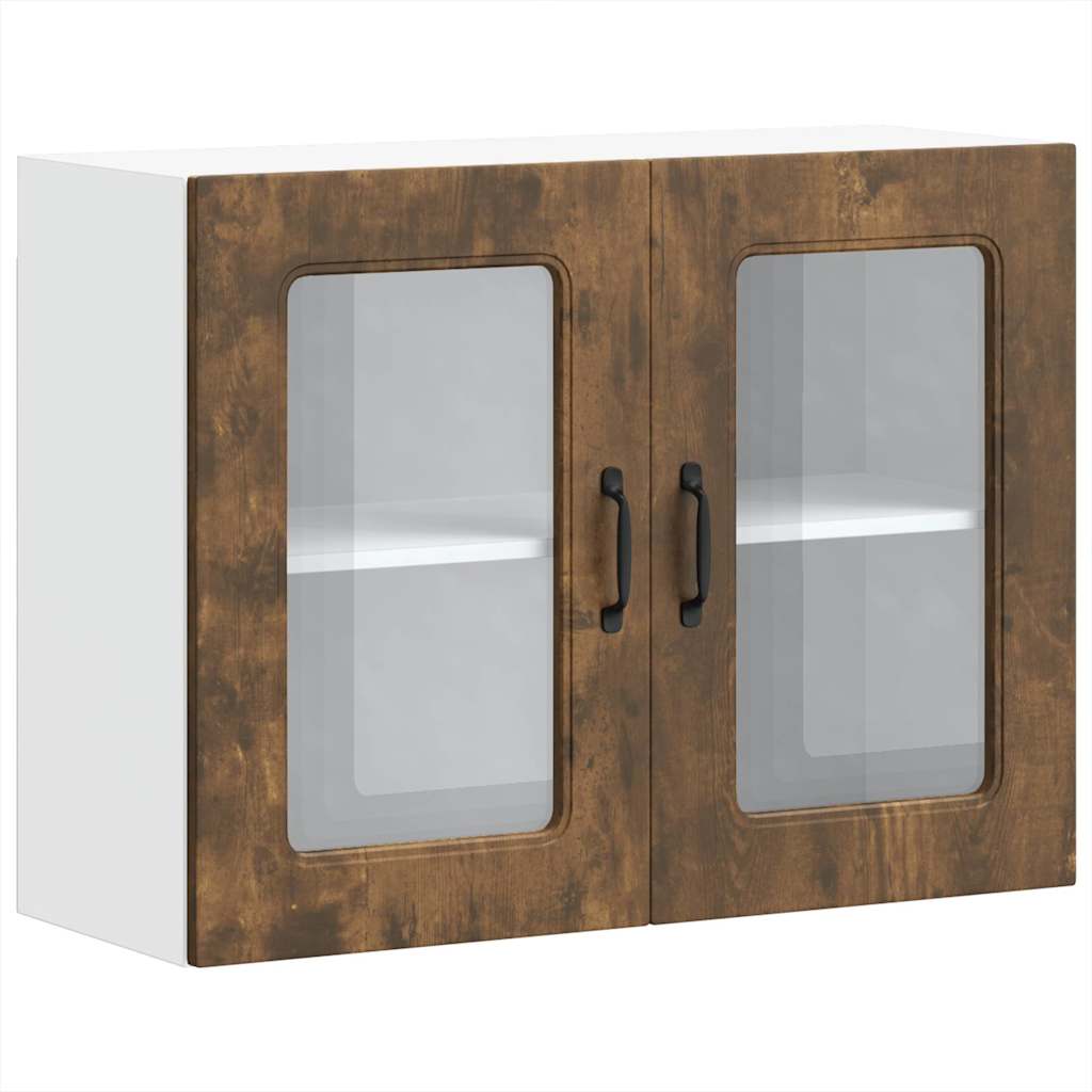 Armario de cocina de pared - Mueble cocina 80 Marrón