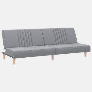Sofá-cama, Sofá conversível tecido cinzento-claro