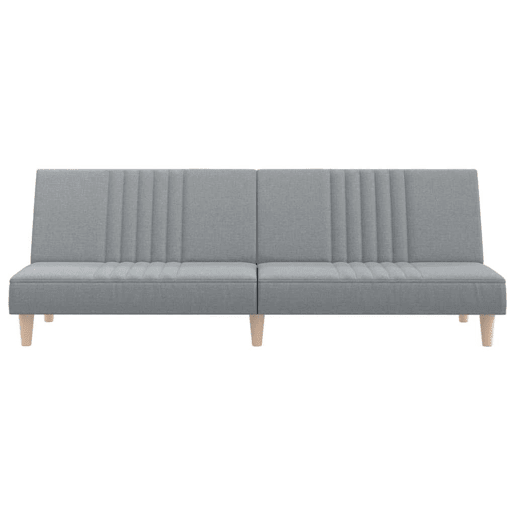 Sofá-cama, Sofá conversível tecido cinzento-claro Sofá-cama, Sofá conversível tecido cinzento-claro