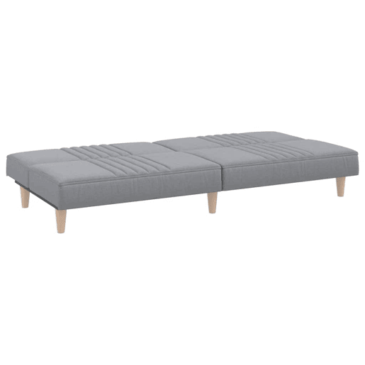 Sofá-cama, Sofá conversível tecido cinzento-claro Sofá-cama, Sofá conversível tecido cinzento-claro