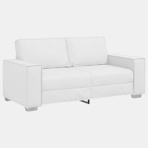 Sofá 3 lugares, Sofá fixo Branco 180 x 78 x 84 cm tecido