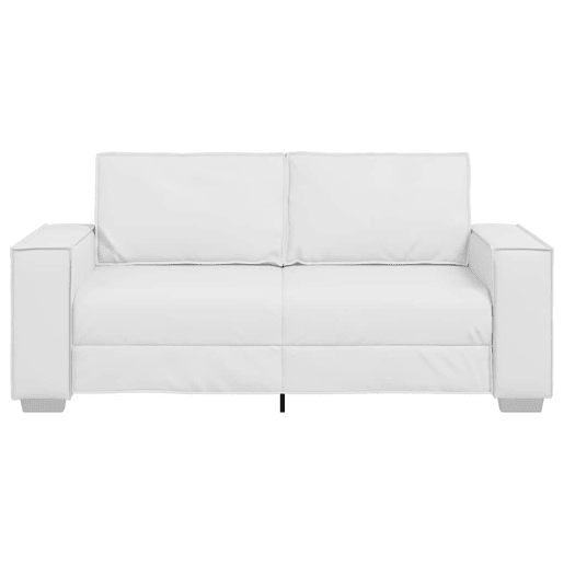 Sofá 3 lugares, Sofá fixo Branco 180 x 78 x 84 cm tecido