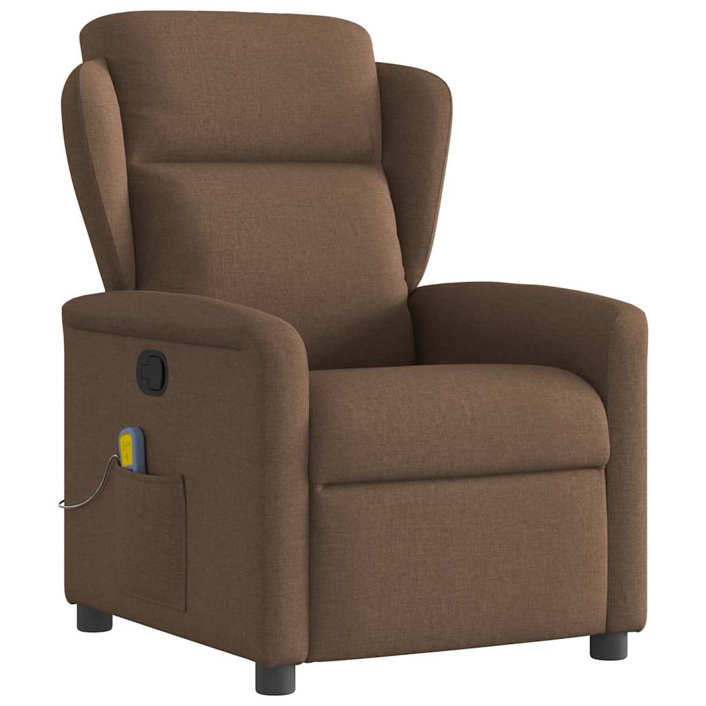 Sillón de masaje reclinable Marrón Claro
