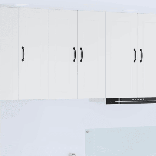 Armário de cozinha suspenso - armario de cocina colgante com porta Branco 60 x 31 x 80 cm