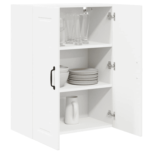 Armário de cozinha suspenso - armario de cocina colgante com porta Branco 60 x 31 x 80 cm