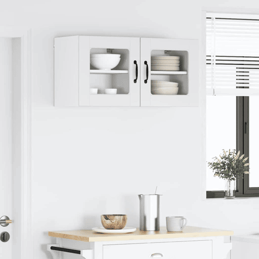 Armário de cozinha suspenso - armario de cocina colgante com porta Branco 40 x 31 x 40 cm