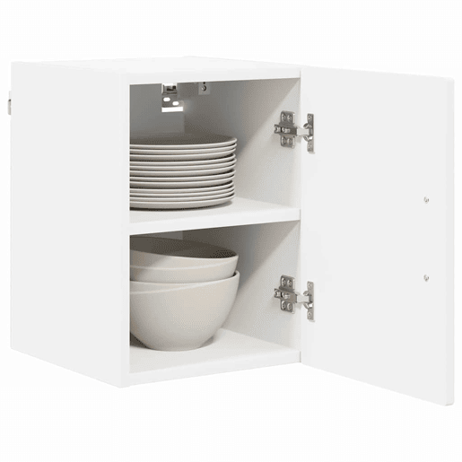 Lote de 2 Armários de cozinha suspendidos - Cozinha modular Colgantes Branco 30 x 31 x 40 cm