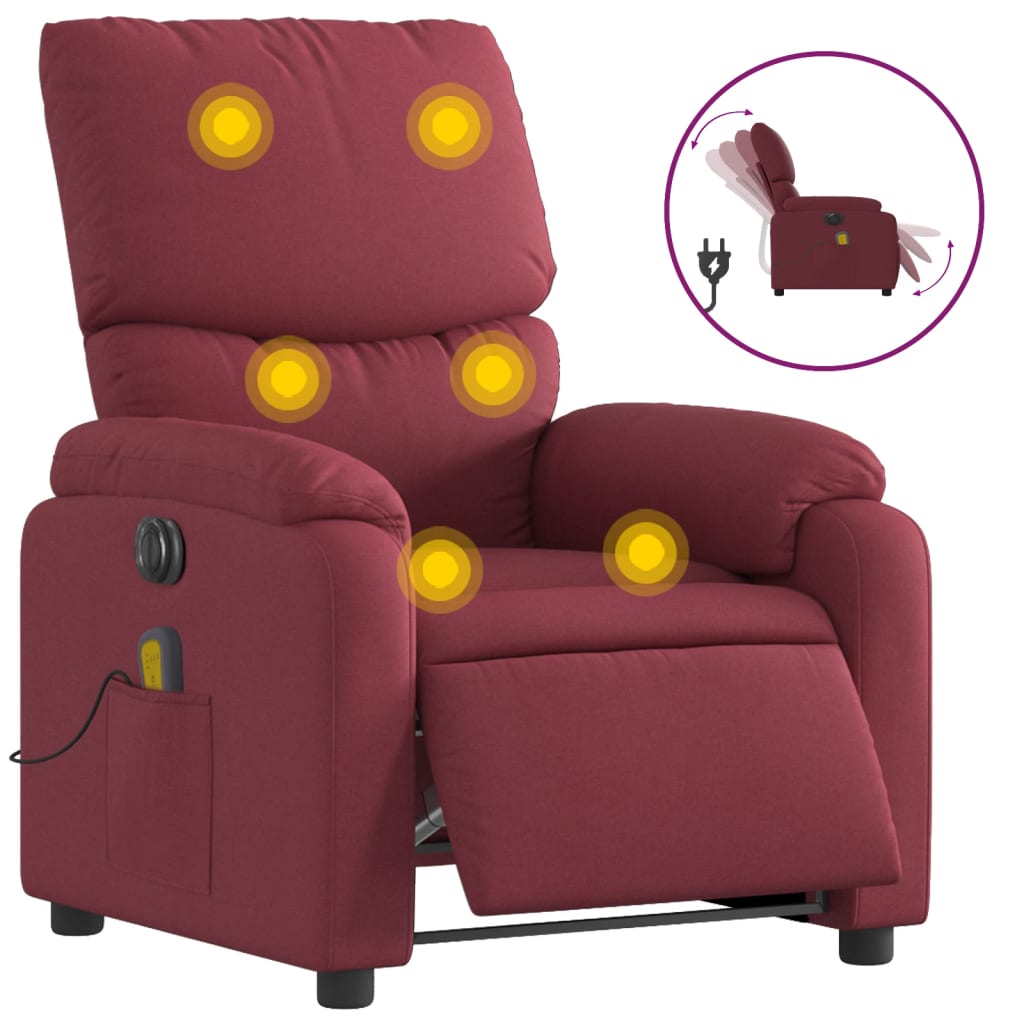 Sillón de masaje reclinable