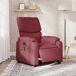 Sillón de masaje reclinable Sillón de masaje reclinable Rojo