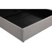 Cama doble con almacenaje Cama doble con almacenaje Gris