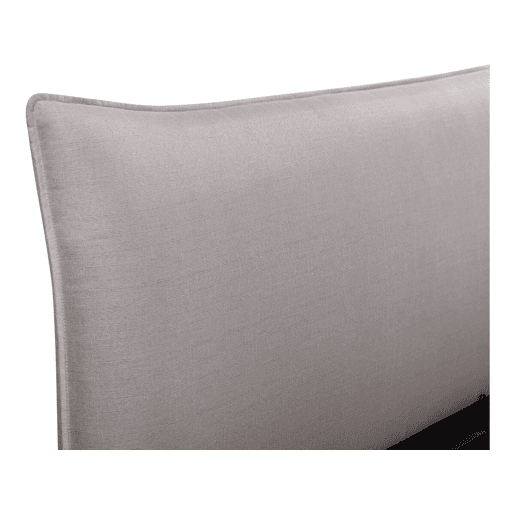 Cama dupla com arrumação Megeve 140 x 200 cm - Cinzento