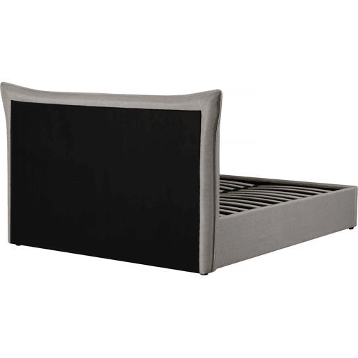 Cama dupla com arrumação Megeve 140 x 200 cm - Cinzento