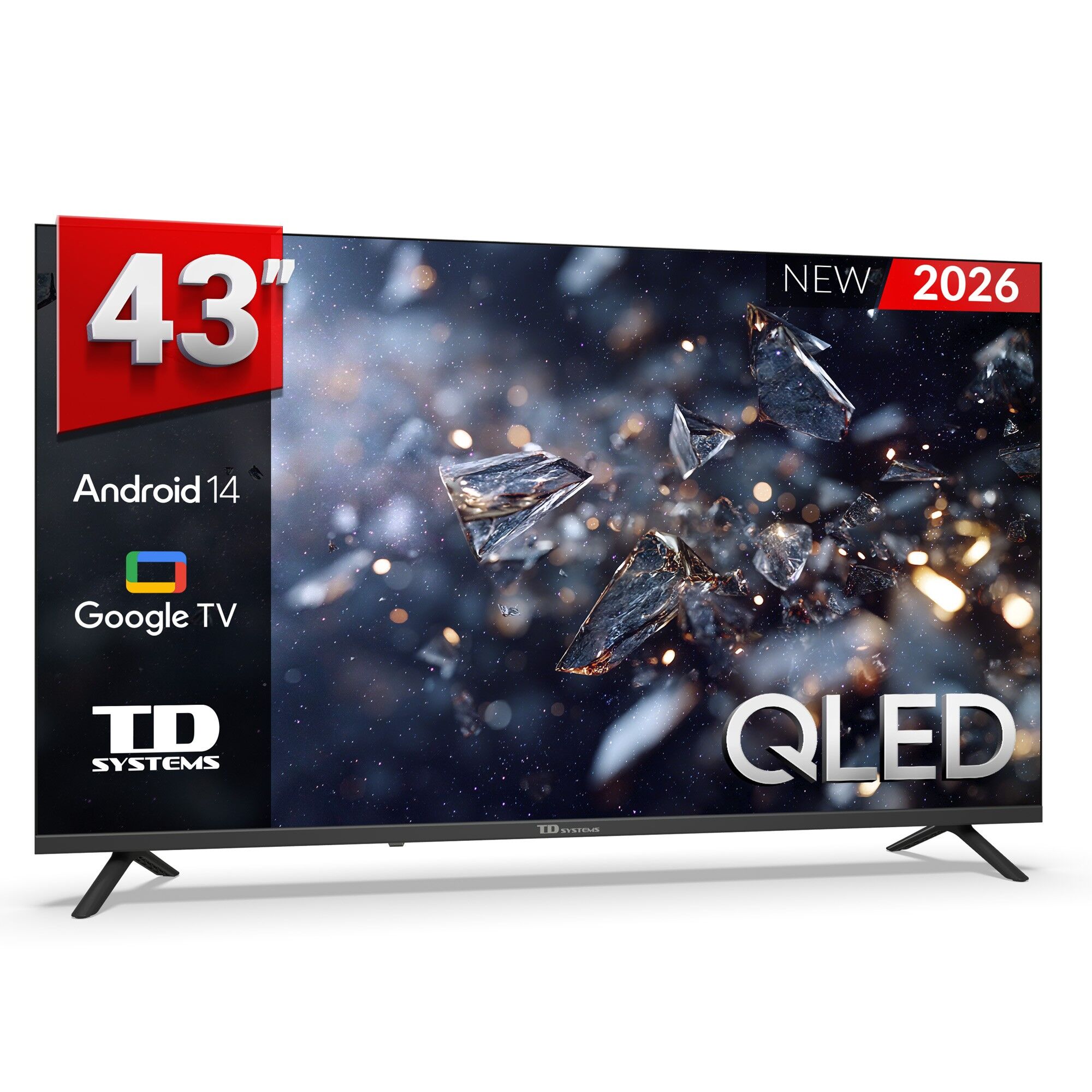 Televisor Smart TV 43 pulgadas - TD Systems M43C21GLQ