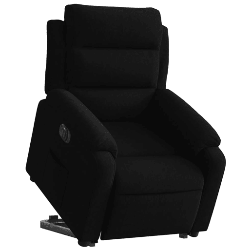 Poltrona reclinável - Poltrona relax elétrica veludo preto