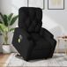 Sillón de masaje eléctrico reclinable Sillón de masaje eléctrico reclinable Negro