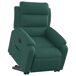 Sillón eléctrico reclinable elevable Sillón eléctrico reclinable elevable Verde Oscuro