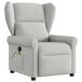 Sillón de masaje reclinable Sillón de masaje reclinable Gris