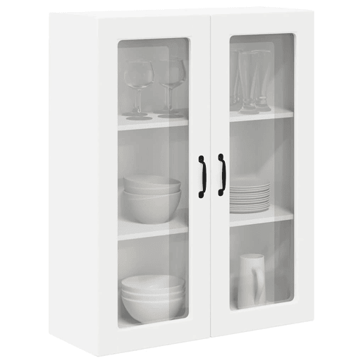 Armário de cozinha suspenso - armario de cocina colgante com porta Branco 80 x 31 x 100 cm
