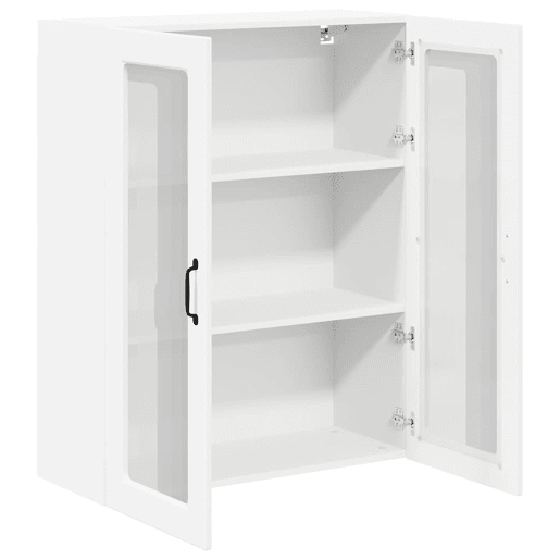 Armário de cozinha suspenso - armario de cocina colgante com porta Branco 80 x 31 x 100 cm