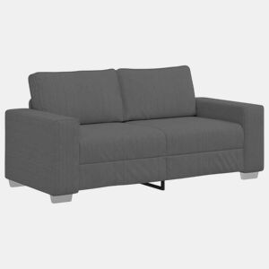 Sofá-luvas, Sofá fixo 140 cm tecido corduroy cinzento-escuro