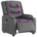 Sillón de masaje reclinable Sillón de masaje reclinable Gris