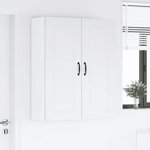 Armário de cozinha suspenso - armario de cocina colgante com porta Branco 80 x 31 x 100 cm