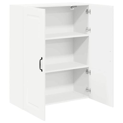 Armário de cozinha suspenso - armario de cocina colgante com porta Branco 80 x 31 x 100 cm