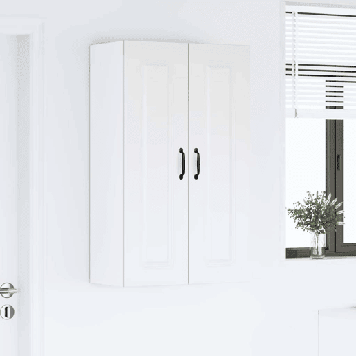 Armário de cozinha suspenso - armario de cocina colgante com porta Branco 60 x 31 x 100 cm