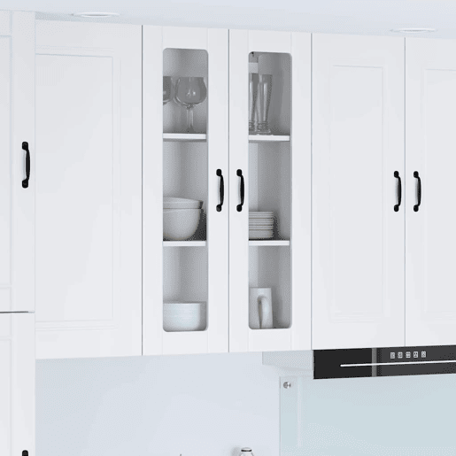 Armário de cozinha suspenso - armario de cocina colgante com porta Branco 60 x 31 x 100 cm