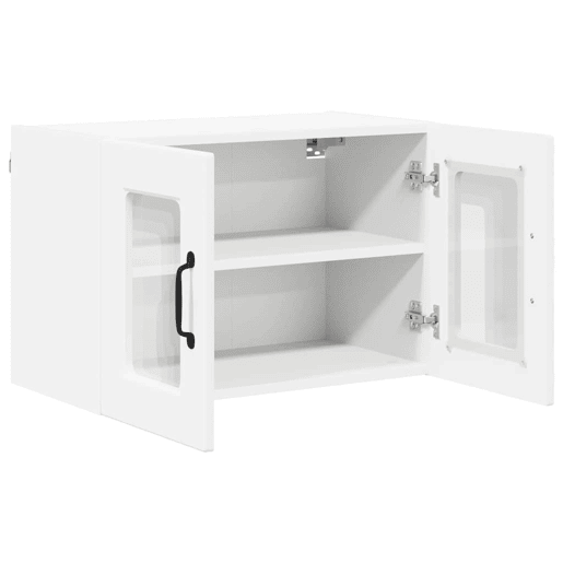 Lote de 2 Armários de cozinha suspendidos - Cozinha modular Colgantes Branco 60 x 31 x 40 cm